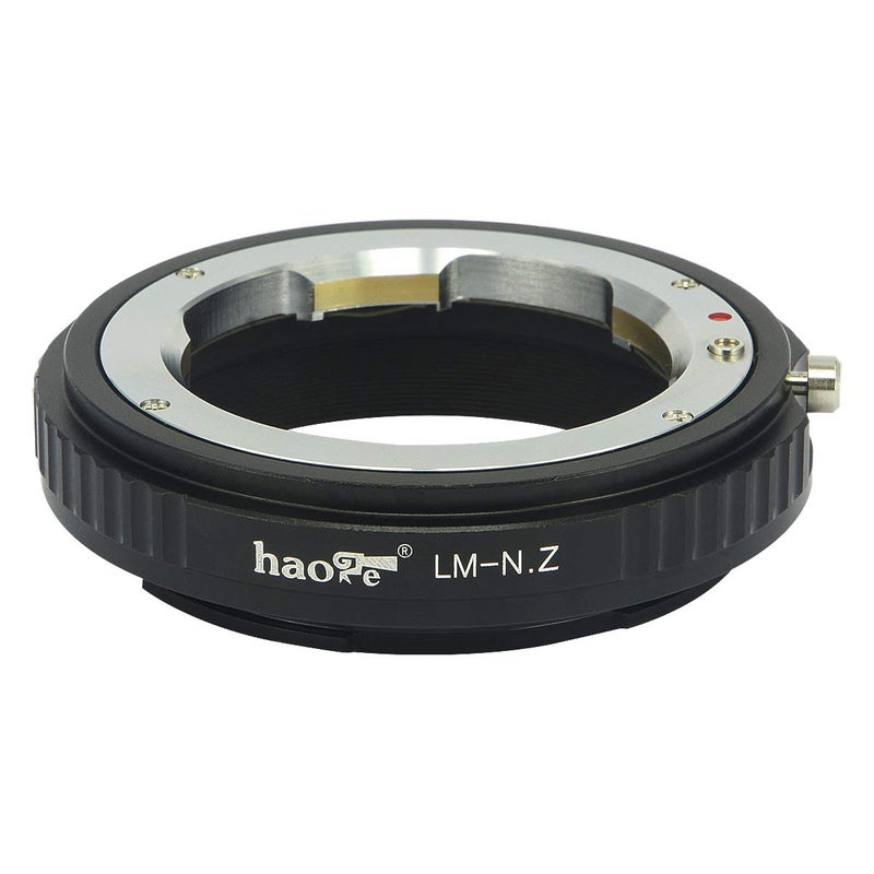 Haoge Manual Lens Mount Adapter for Leica M LM, Zeiss ZM, Voigtlander VM Lens to Nikon Z Mount Camera Such as Z6 Z7 - Image 2